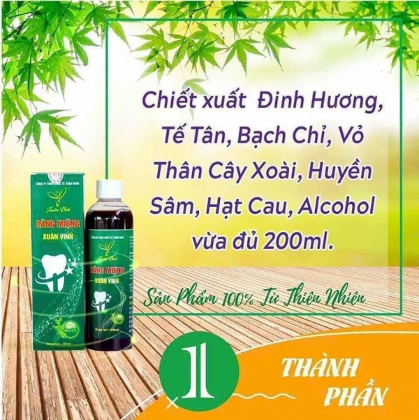 ĐẶC TRỊ RĂNG MIỆNG THẢO DƯỢC XUÂN VINH – GIẢI PHÁP AN TOÀN CHO MỌI VẤN ĐỀ RĂNG MIỆNG