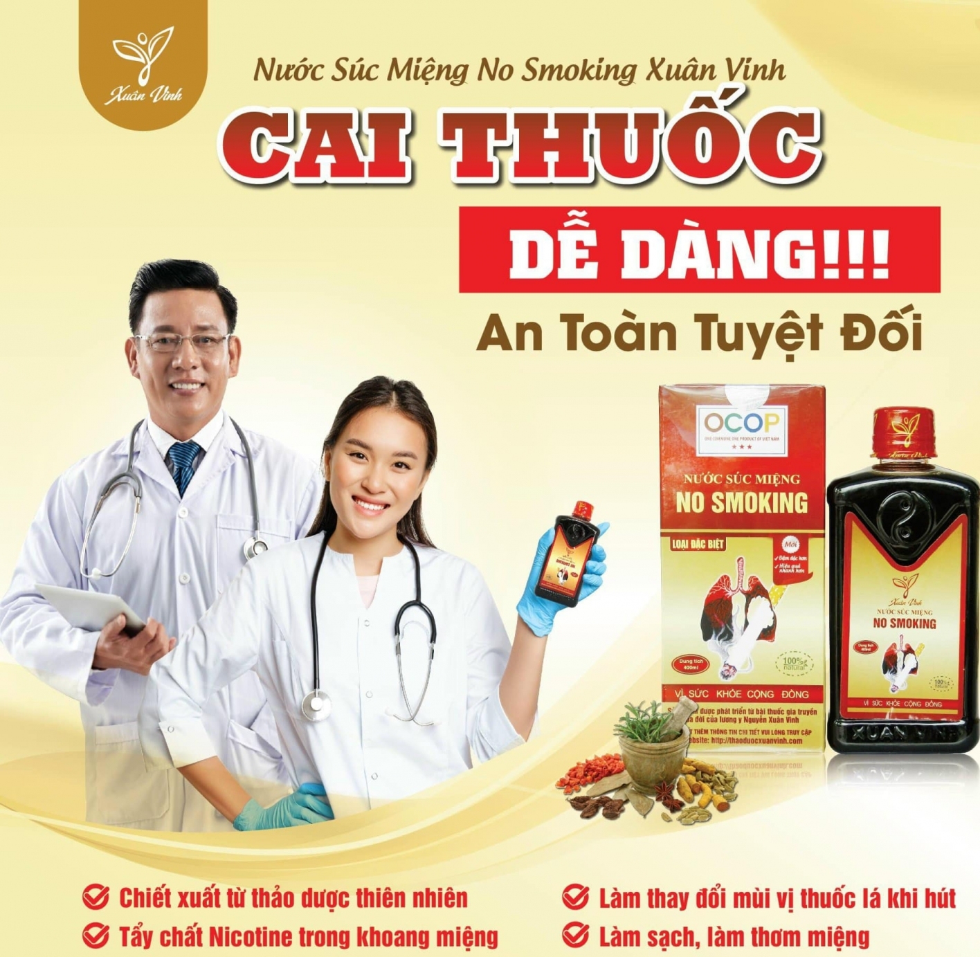Đừng để khói thuốc cướp mất sức khỏe và hạnh phúc của bạn