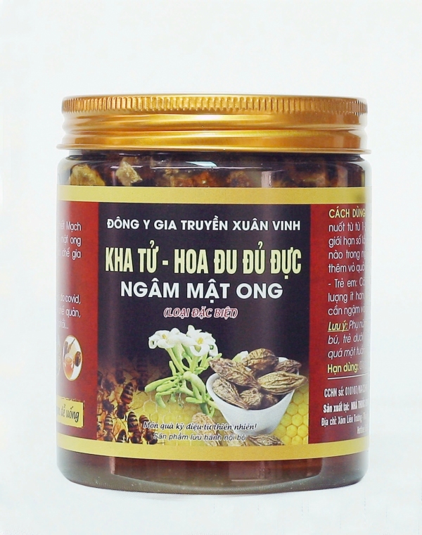 SIRO KHA TỬ HOA ĐU ĐỦ ĐỰC NGÂM MẬT ONG RỪNG XUÂN VINH – BÍ QUYẾT ĐÁNH BAY CƠN HO TỪ THẢO DƯỢC THIÊN NHIÊN*