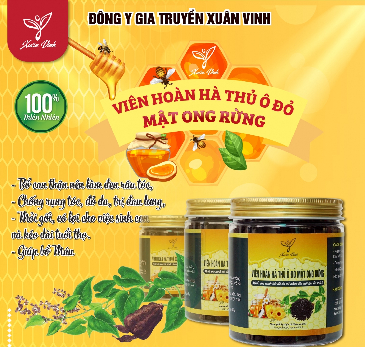 Ha thu o do mat ong rung voi nhieu cong dung cho suc khoe